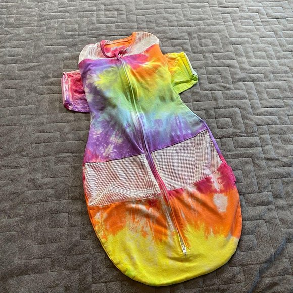 Tie Dyed Snoo Sleep Sack Swaddler || Large - Picture 1 of 4